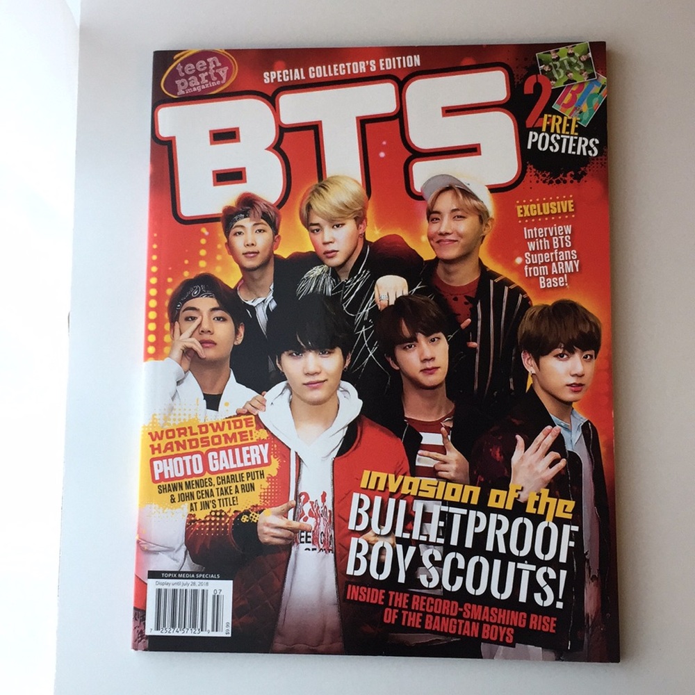 FIRST EDITION COLLECTORS BTS MAGAZINE